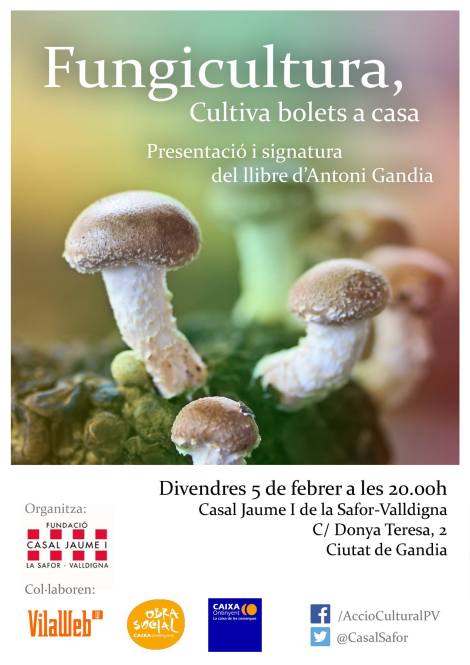 Fungicultura presentació Gandia